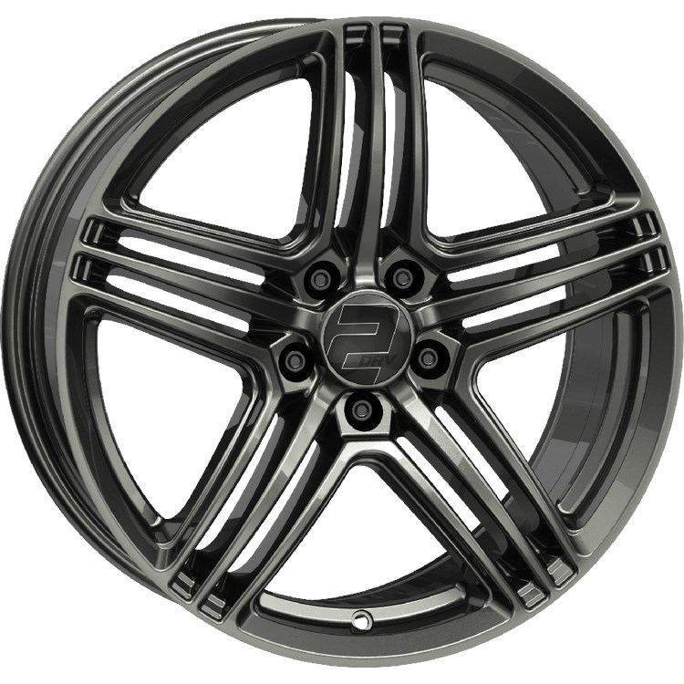 WHEELWORLD WH12 ANTRACIET GLANZEND 4052894117674